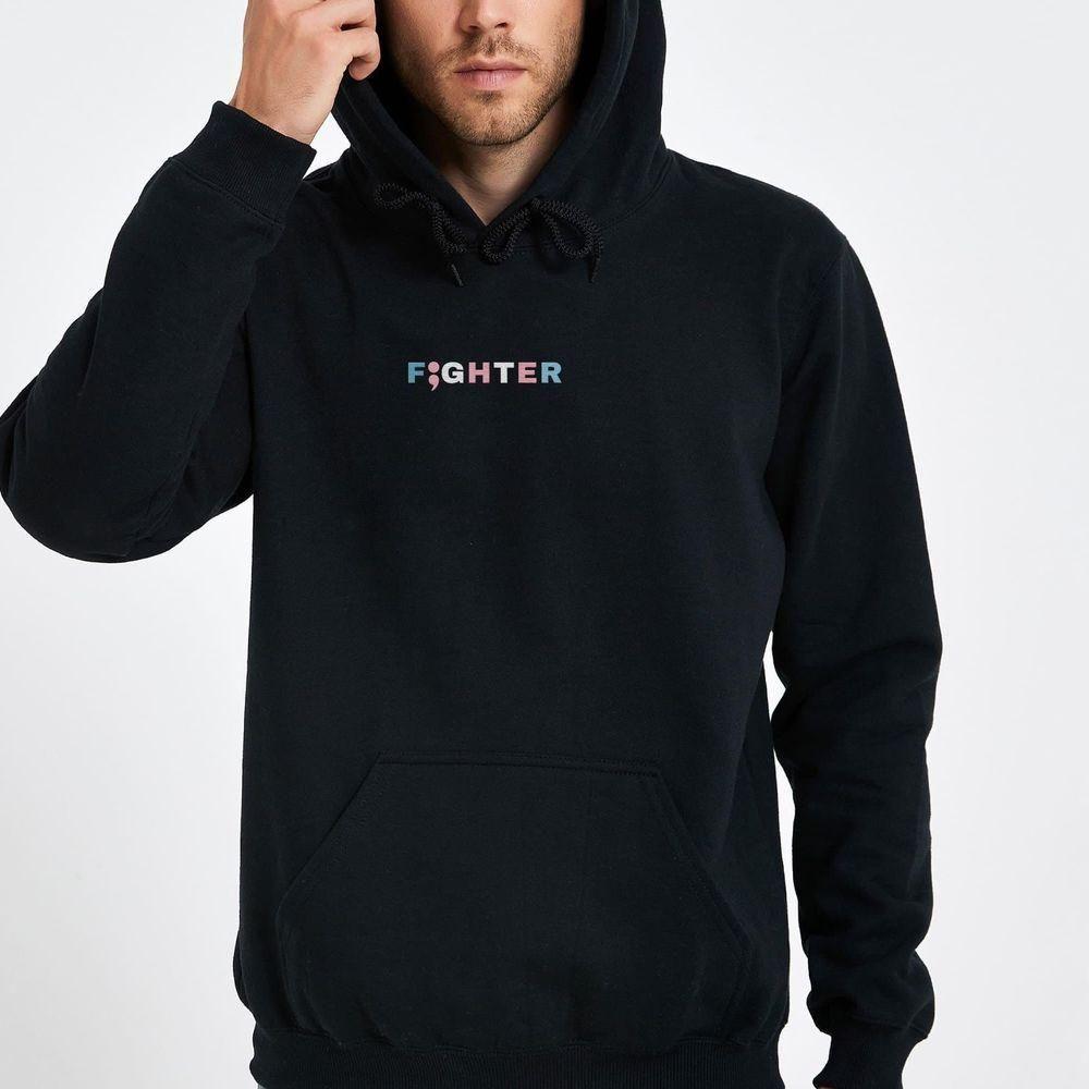 Transgender Fighter Embroidered Vuitino Shirt Transgender Fighter Embroidered Vuitino Shirt